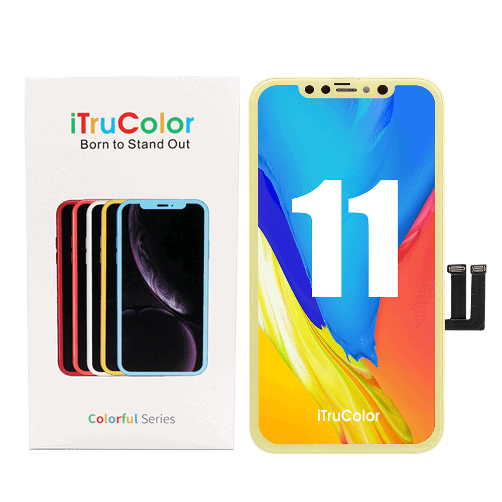iTruColor iPhone 11 Screen Replacement Yellow 2