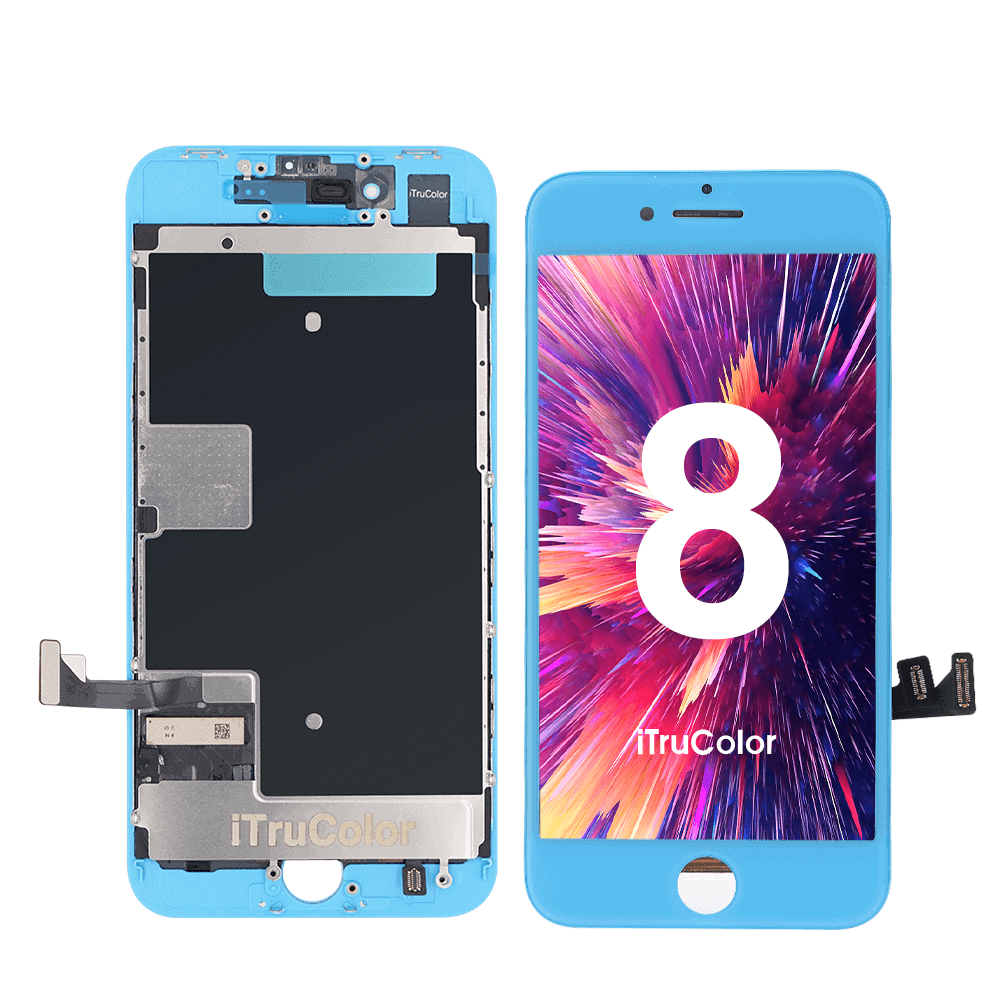 iTruColor iPhone 8 Screen Replacement Blue 2