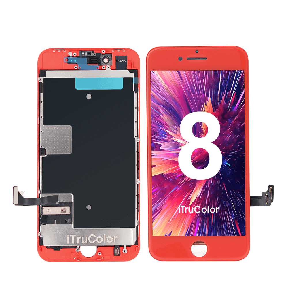 iTruColor iPhone 8 Screen Replacement Red 2