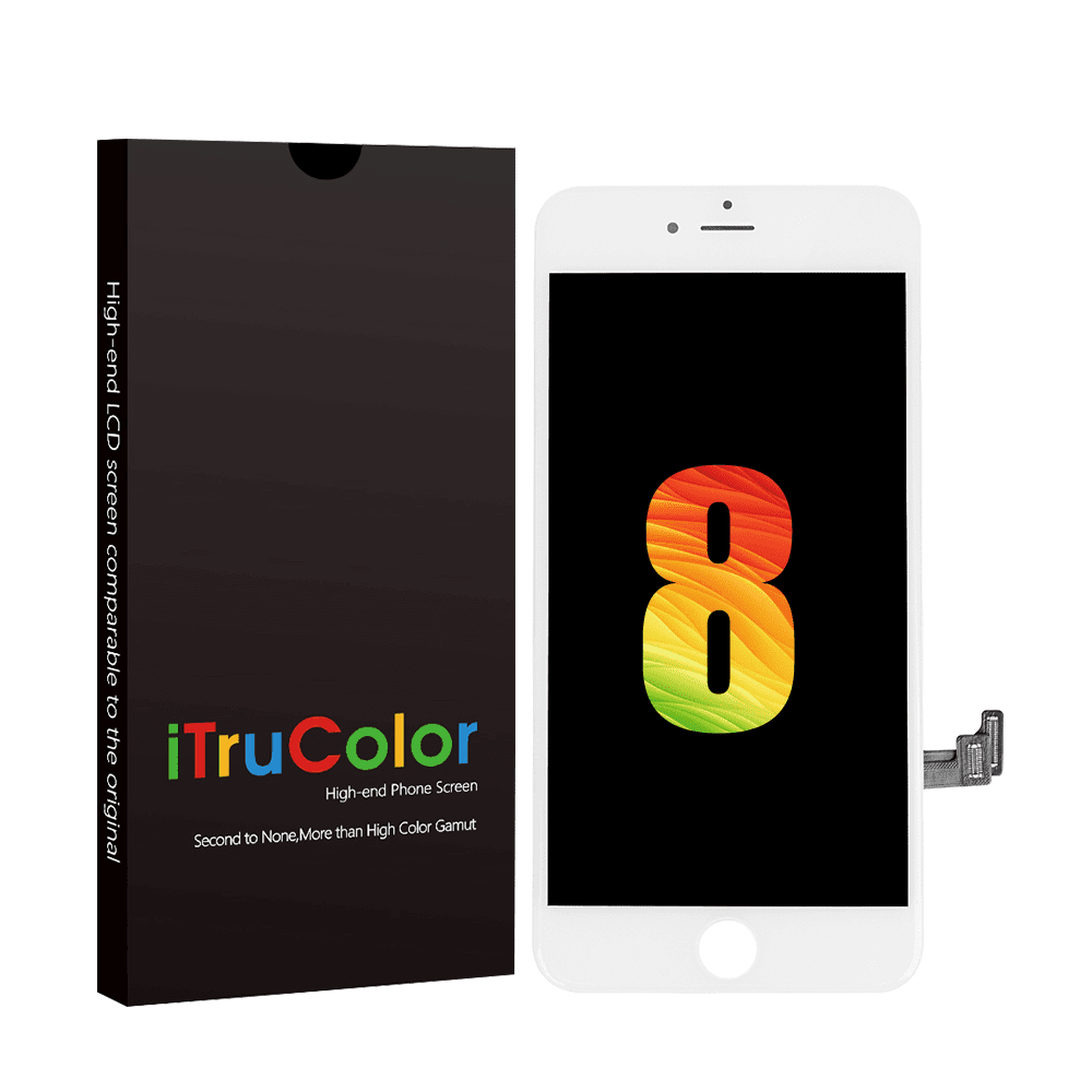 iTruColor iPhone 8 Screen Replacement White 2
